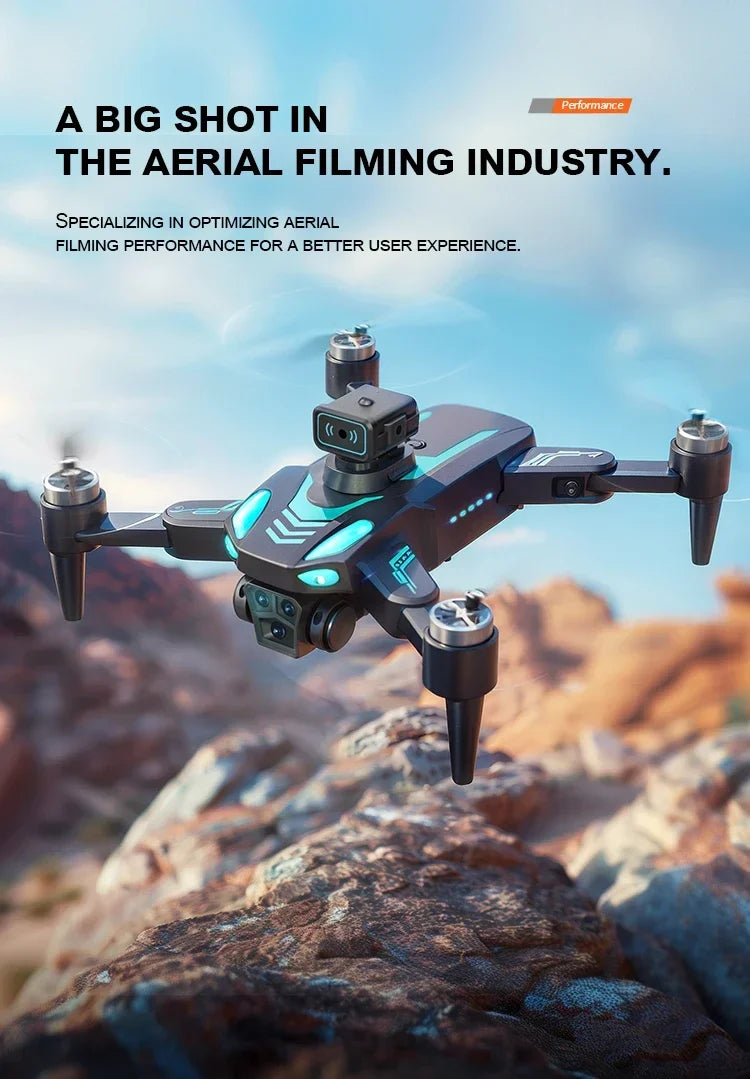 2024 Monster M20 Drone 8K Professional HD Camera No GPS Foldable Quadcopter Obstacle Avoidance Brushless RC Dron Toys Gifts
