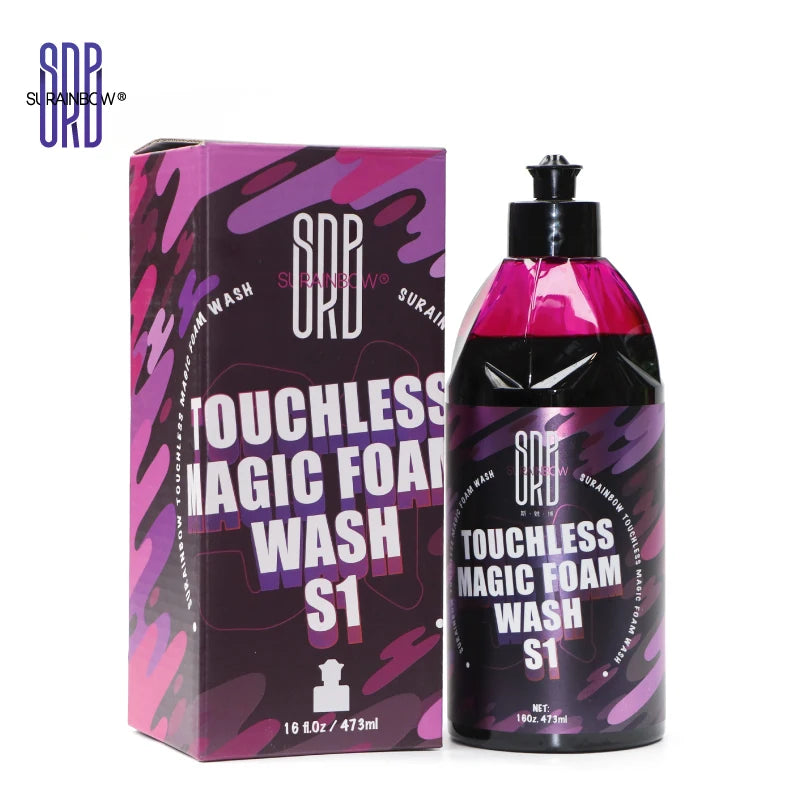 Pink Foaming Extreme Bodywash & Wax Foaming Car Wash Soap, (Works with Foam Cannons/Guns or Bucket Washes) For Cars, Trucks,