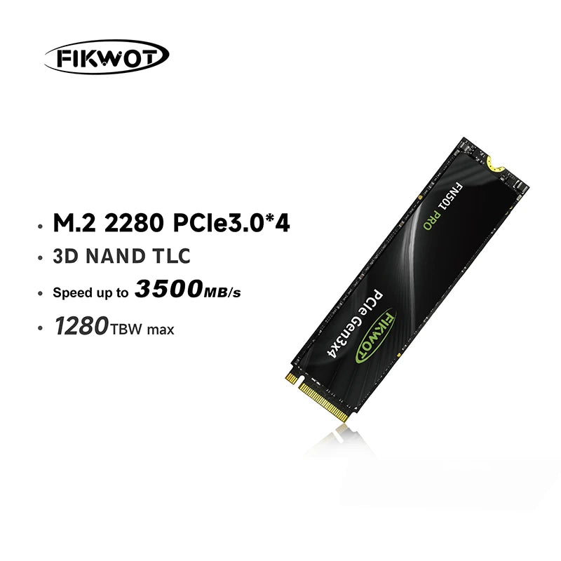TEST: Fikwot FN501 Pro 2TB Fikwot FN501 Pro 512GB NVMe SSD M.2 2280