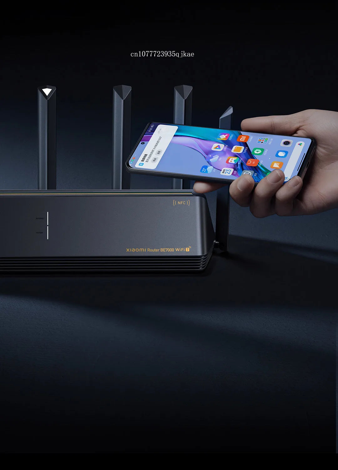 New Xiaomi Router BE7000 WIFI 7 Tri-Band WiFi Repeater VPN 1GB Mesh IPTV 4 x 2.5G USB 3.0 Ethernet Ports Modem Signal Amplifier