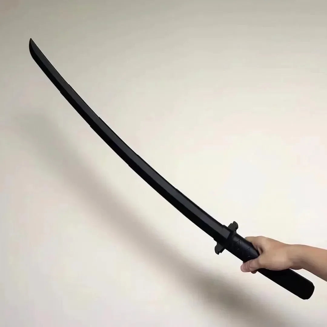 3pcs Katana 3d Printing Spiral Sword Gravity Retractable Sword Swinging Knife Creative Decompression Model Toy