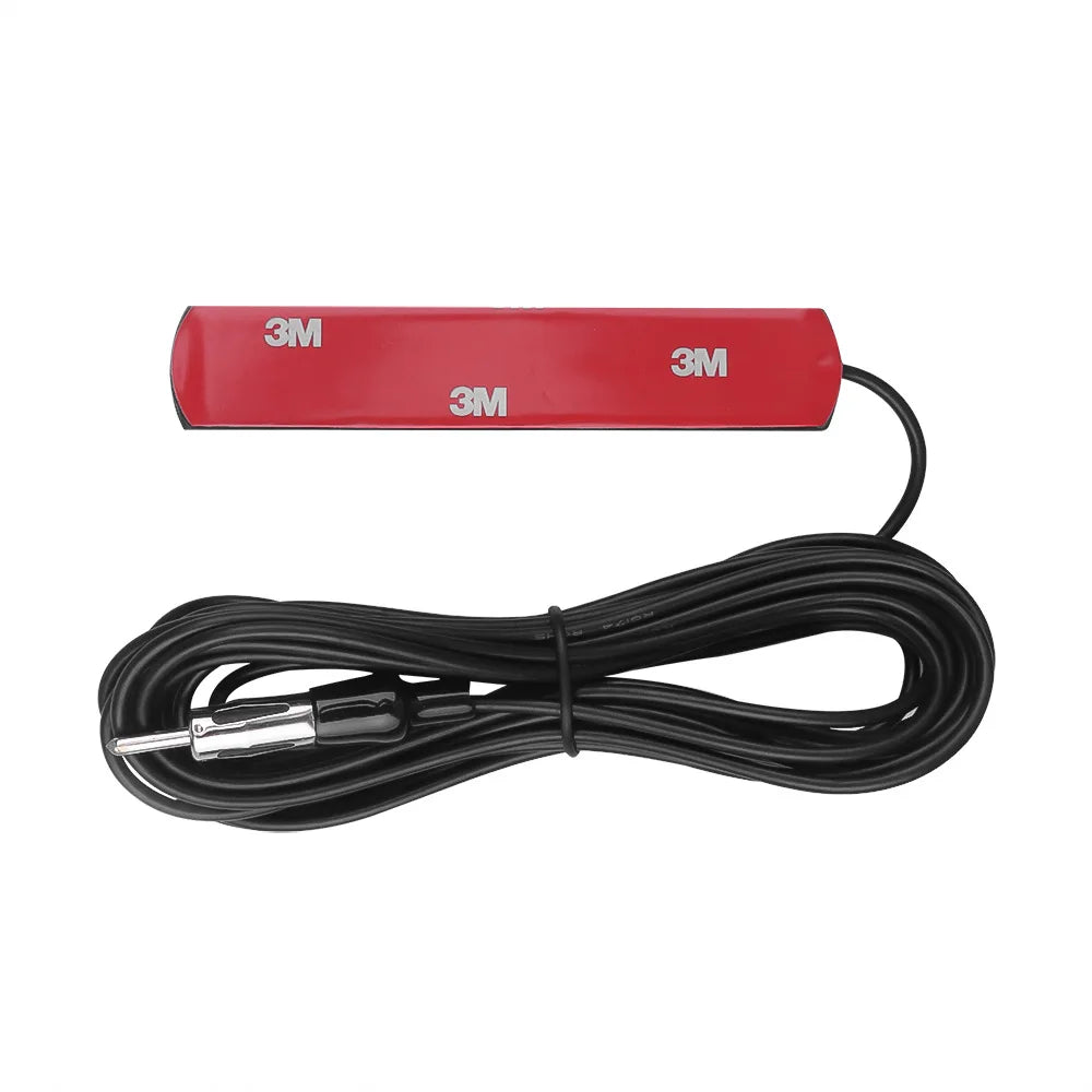 DC 5-12V Car Electronic Radio Antenna Car Hidden Amplified Antenna Signal Amplifier Booster Antena for Car Truck Motorcycle Boat