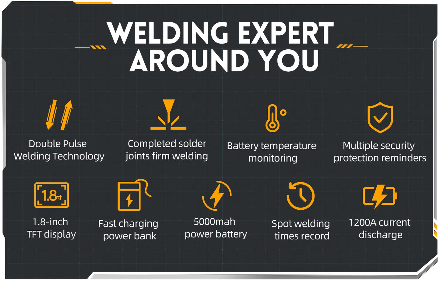 FNIRSI SWM-10 Portable Battery Spot Welder DIY Mini Welding Machine 18650 Battery Pack Welding Tool 5000mah Weldable 0.25mm