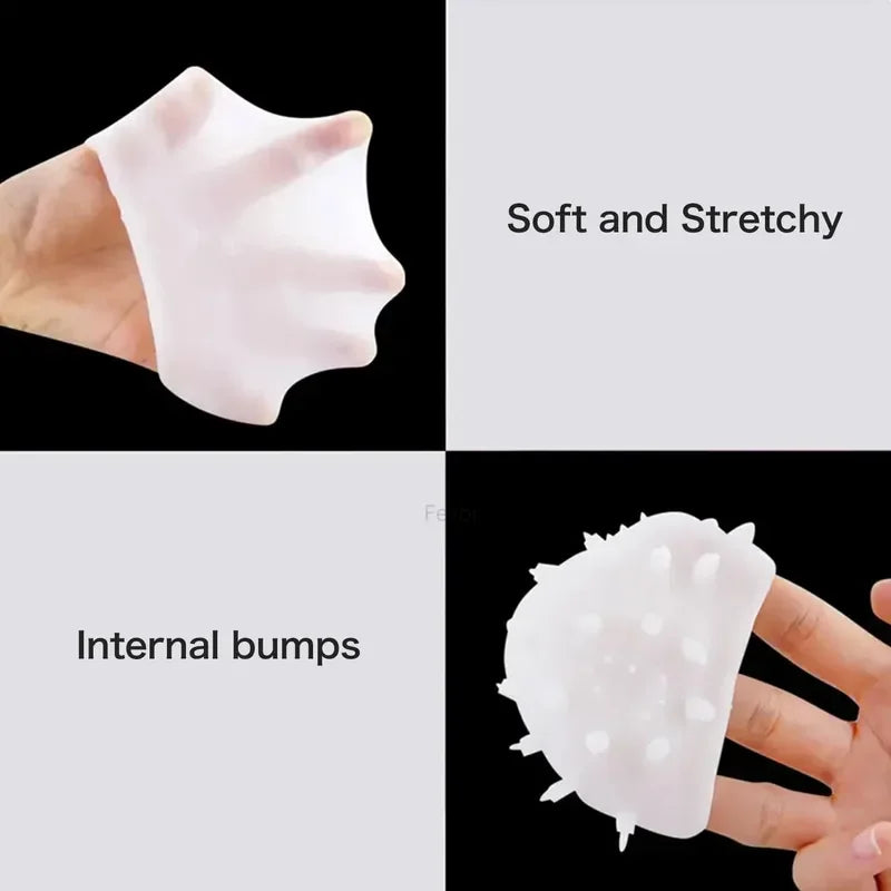 Sex Toys Male Masturbation Cup Vagina Egg Peni Massage Adult Toy For Men Glans Exercise Blowjob Toy Stretchy Silicone For Men