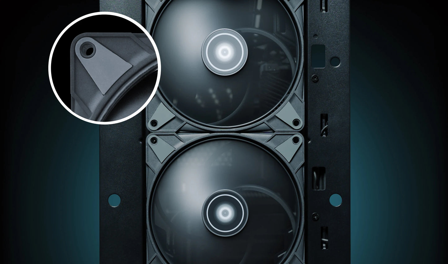 ARCTIC P14 Max Black High-Performance 140mm Case Fan, PWM Controlled 400–2800 RPM, Optimised for Static Pressure