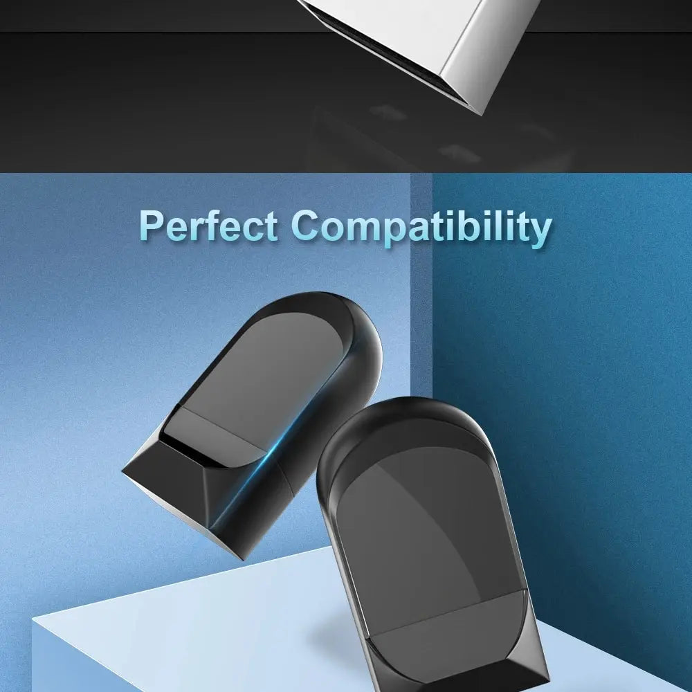 High Speed Mini USB Flash Drives 64gb Black Waterproof Pen Drive 32gb Portable Memory Stick GB USB Memories Storage for PC