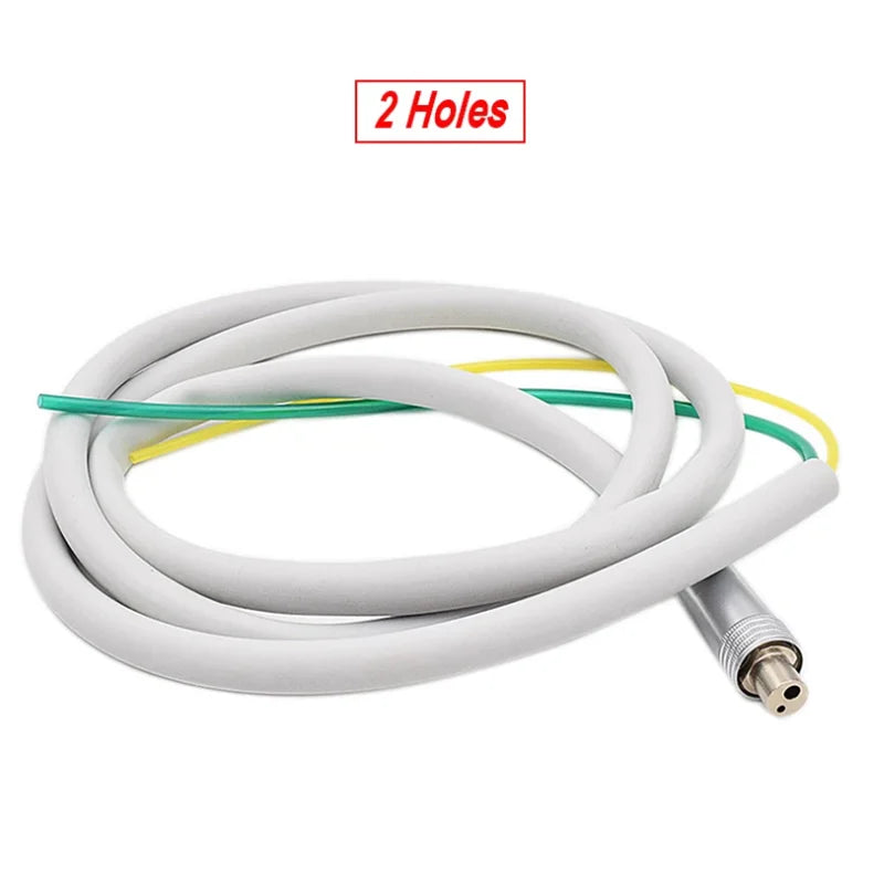 2/4 Hole Dental Silicone Hose With Fitting For High/Low Speed Air Turbine Handpiece Dental Chair Accessories