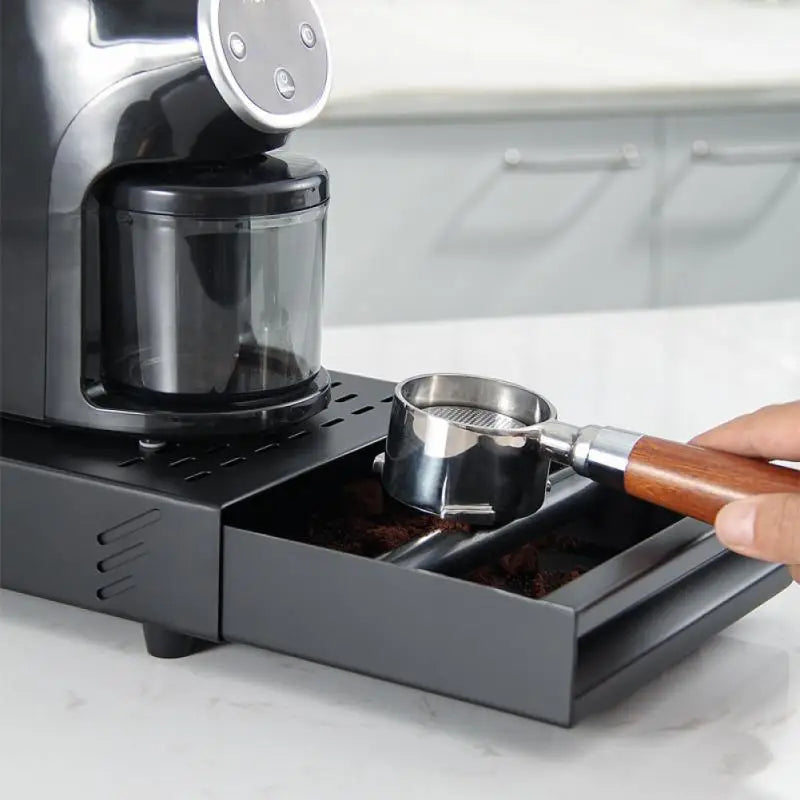 New Coffee Grounds Box Drawer-type Slag Barrel Knocking Slag Powder Dual-use Coffee Powder Slag Bucket Pressing Powder Seat