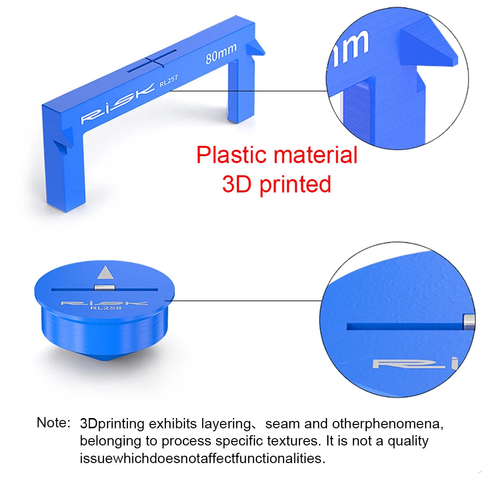 Bike Seat Height Measuring Tool RISK Bicycle Bike Seat Cushion Height Measuring Tool Fitting Measurement Gauge Adjustment Tool