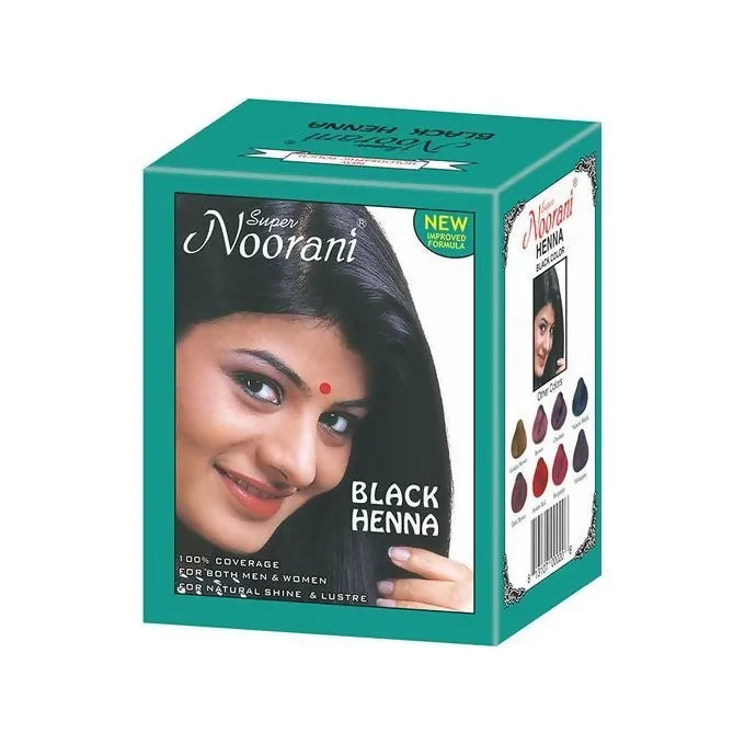 Noorani Black Hair Henna 10 X 10gm