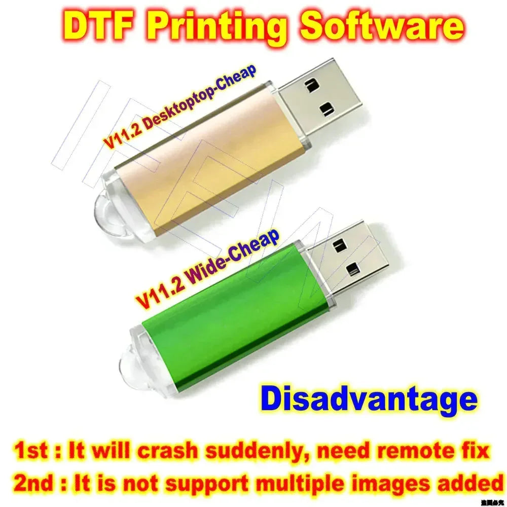 L8050 DTF 11.2 Ver UV DTG Printing V11.2 RIP Software Kit For Epson A3 A4 A2 Printer L18050 L18058 L8058 ET 8550 P600 USB Dongle