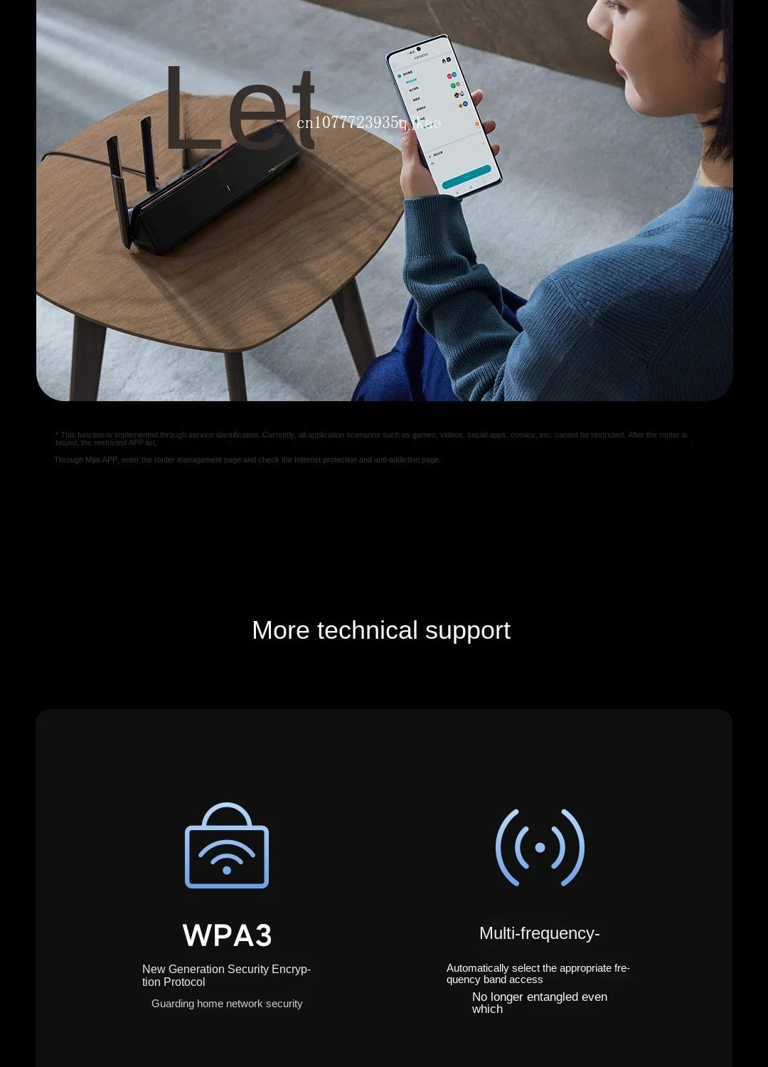 New Xiaomi Router BE7000 WIFI 7 Tri-Band WiFi Repeater VPN 1GB Mesh IPTV 4 x 2.5G USB 3.0 Ethernet Ports Modem Signal Amplifier