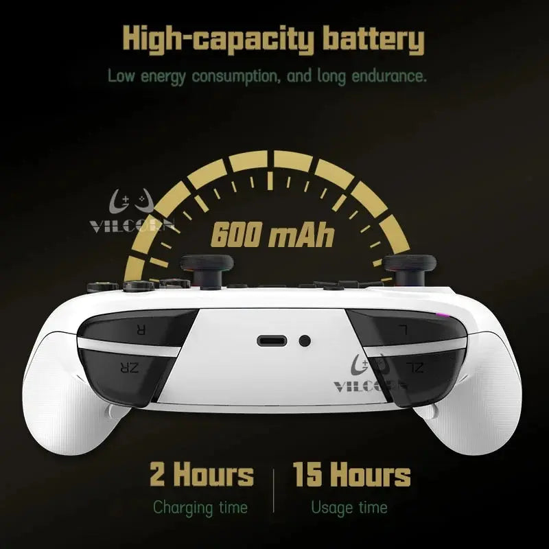Wireless Gamepad For Pro Switch Elite BT Controller for Nintendo Switch OLED/Lite Joyestick For PC/Steam Deck With 6 Axis