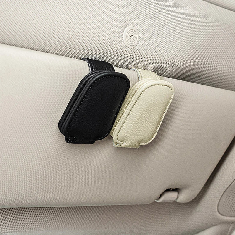 1pc Sunglasses Holder For Car Sunshades Glasses Case Car Interior Strong Magnet Sunglasses Holder Glasses Clip Home Accessories