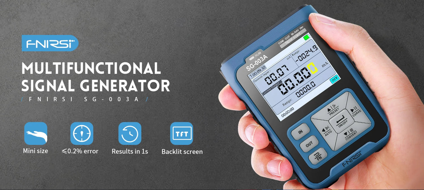 SG-003A Signal Source 0-10V Adjustable Current Voltage Simulator 4-20mA Gerador de sinal Sources Transmitter Calibrator