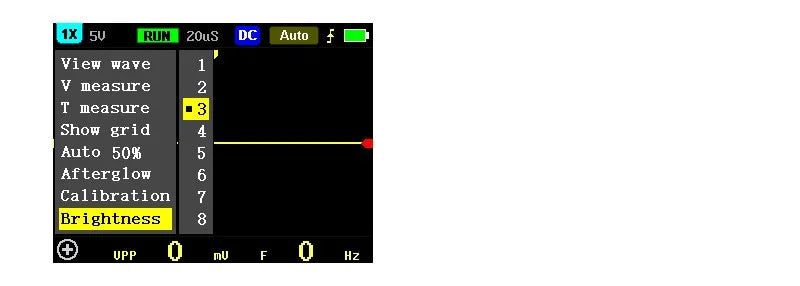 FNIRSI 5012H Handheld Digital Oscilloscope 500MS/s Sampling Rate 10MHz Analog Bandwidth 2.4 Inches Support Waveform Storage