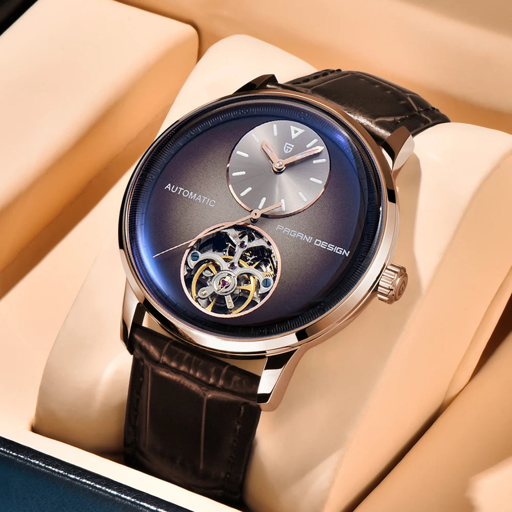 2025 PAGANI DESIGN New Simple Men Mechanical Watches Business Waterproof 100M Stainless Steel Automatic Luminous Watch for Men