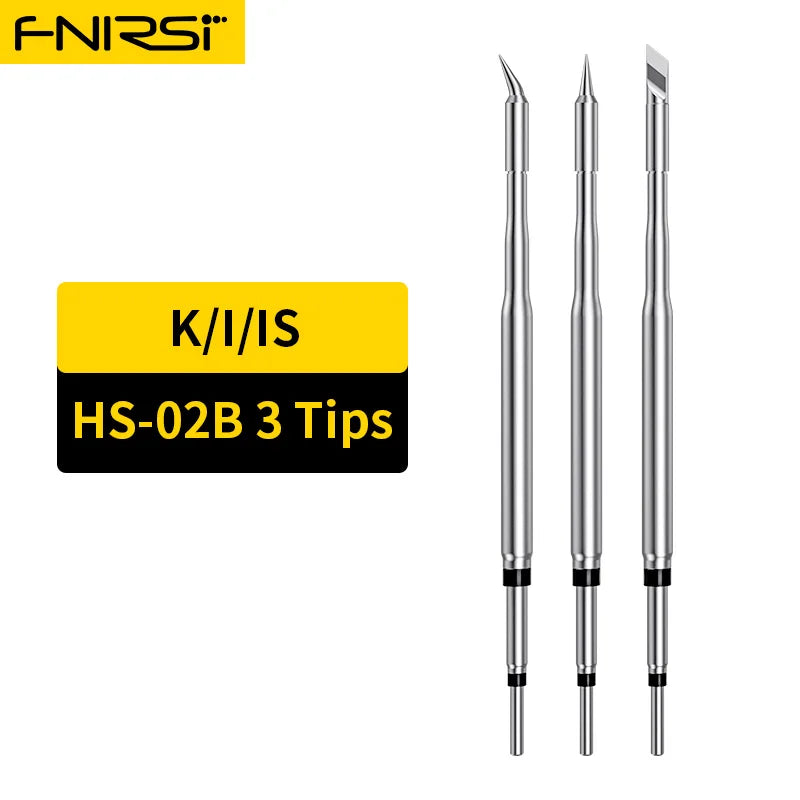 FNIRSI HS-02 series soldering iron tip accessories, power supply cc cable soldering iron stand complete set of accessories