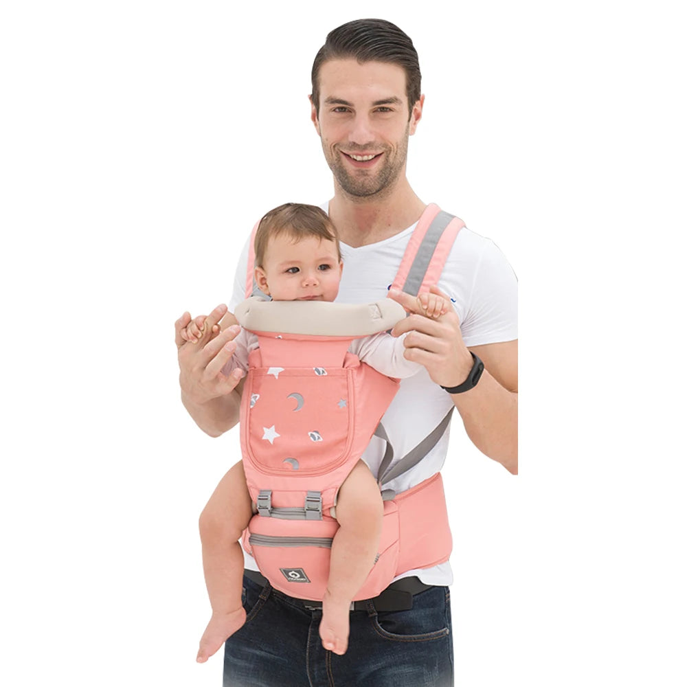 Ergonomic Baby Carrier Infant Hipseat Carrier Breathable Kangaroo Fron NairoMarket