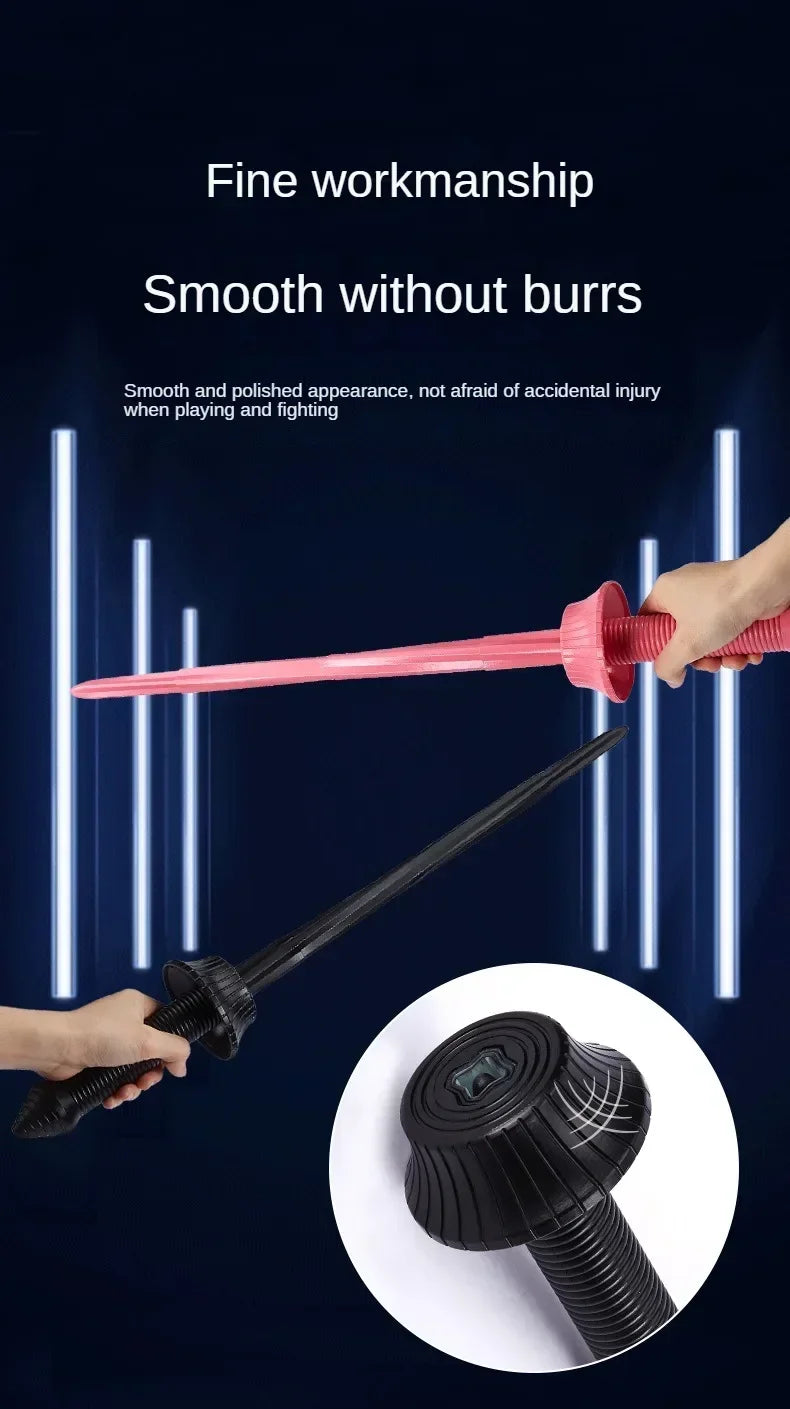 3pcs Katana 3d Printing Spiral Sword Gravity Retractable Sword Swinging Knife Creative Decompression Model Toy