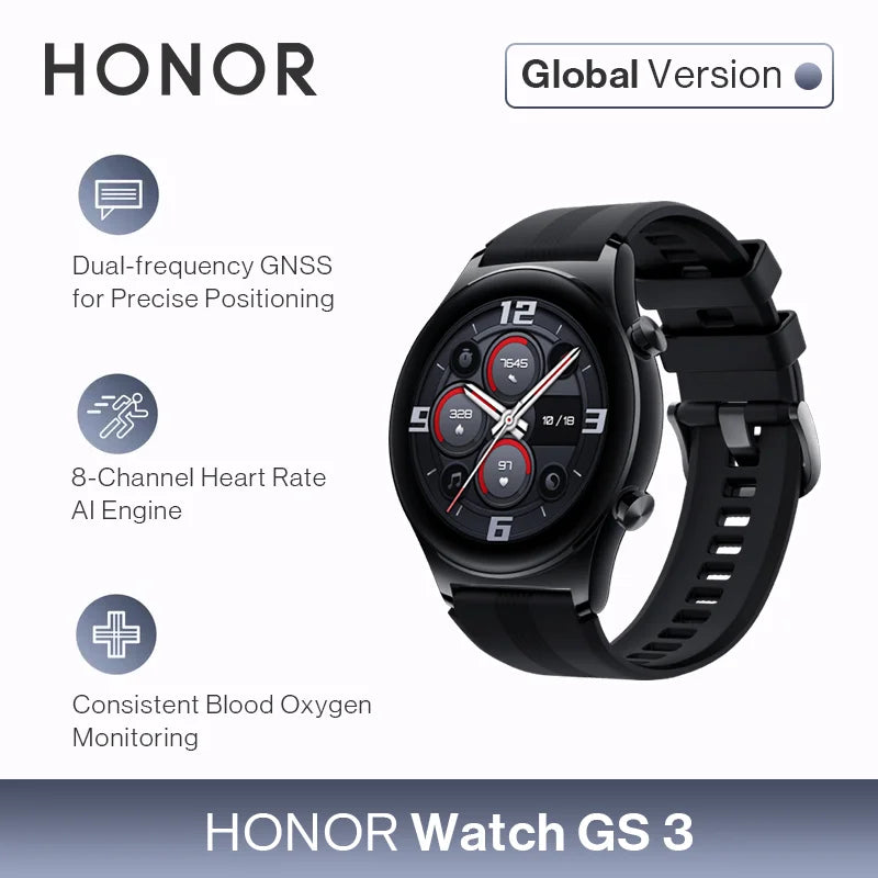 Honor watch magic black smartwatch sales