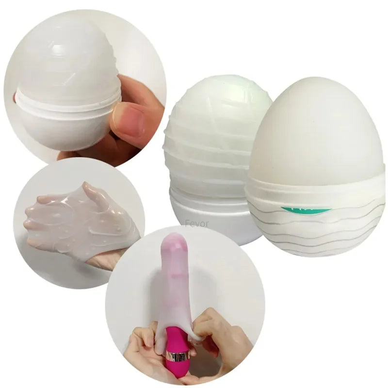 Sex Toys Male Masturbation Cup Vagina Egg Peni Massage Adult Toy For Men Glans Exercise Blowjob Toy Stretchy Silicone For Men