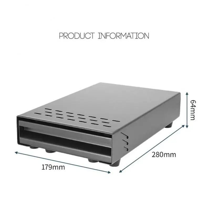 New Coffee Grounds Box Drawer-type Slag Barrel Knocking Slag Powder Dual-use Coffee Powder Slag Bucket Pressing Powder Seat