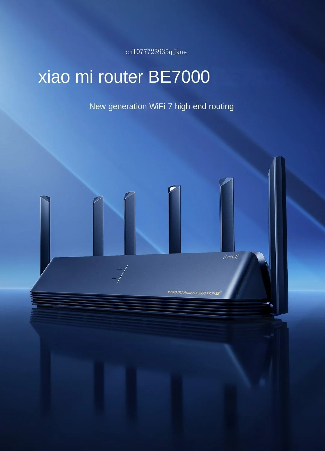 New Xiaomi Router BE7000 WIFI 7 Tri-Band WiFi Repeater VPN 1GB Mesh IPTV 4 x 2.5G USB 3.0 Ethernet Ports Modem Signal Amplifier