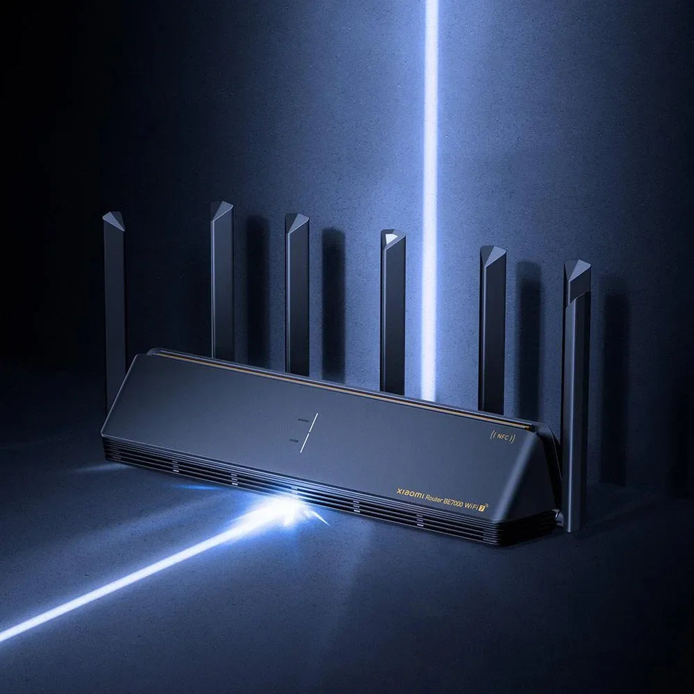 New Xiaomi Router BE7000 WIFI 7 Tri-Band WiFi Repeater VPN 1GB Mesh IPTV 4 x 2.5G USB 3.0 Ethernet Ports Modem Signal Amplifier
