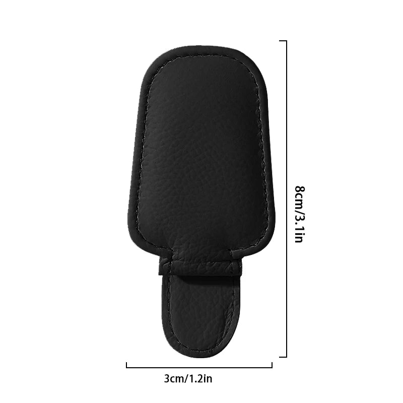 1pc Sunglasses Holder For Car Sunshades Glasses Case Car Interior Strong Magnet Sunglasses Holder Glasses Clip Home Accessories