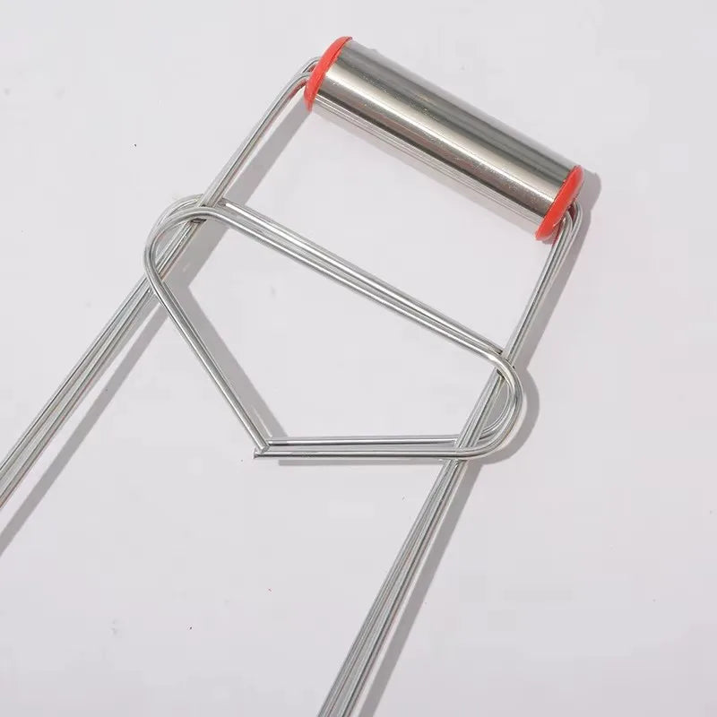 Anti-scald Clip Household Stainless Steel Plate Anti-scald Clip Kitchen Gadget Multi-functional Bowl Clip Plate Lifter 1Pc