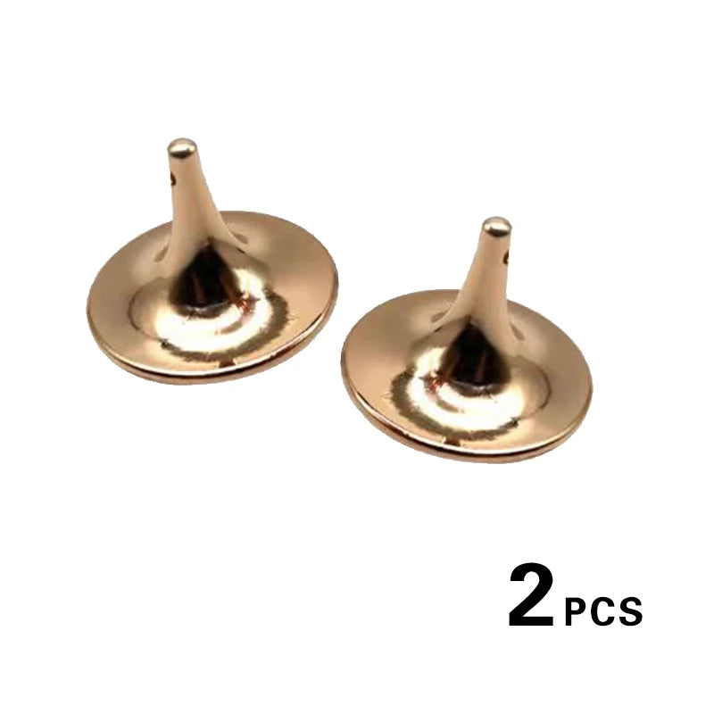 2PCS Hot Movie Totem Metal Gyro Silver Hand Spinning Top Fingertips Small Cyclone Gyroscope Fidget Toys For Children Gifts