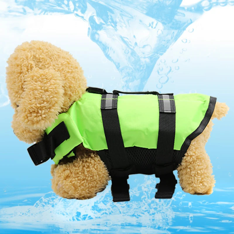 Shark Dog Life Jacket Enhanced Buoyancy Small Dogs Swimming Clothes Safety Vest With Handle For Medium Large Dogs Surfing