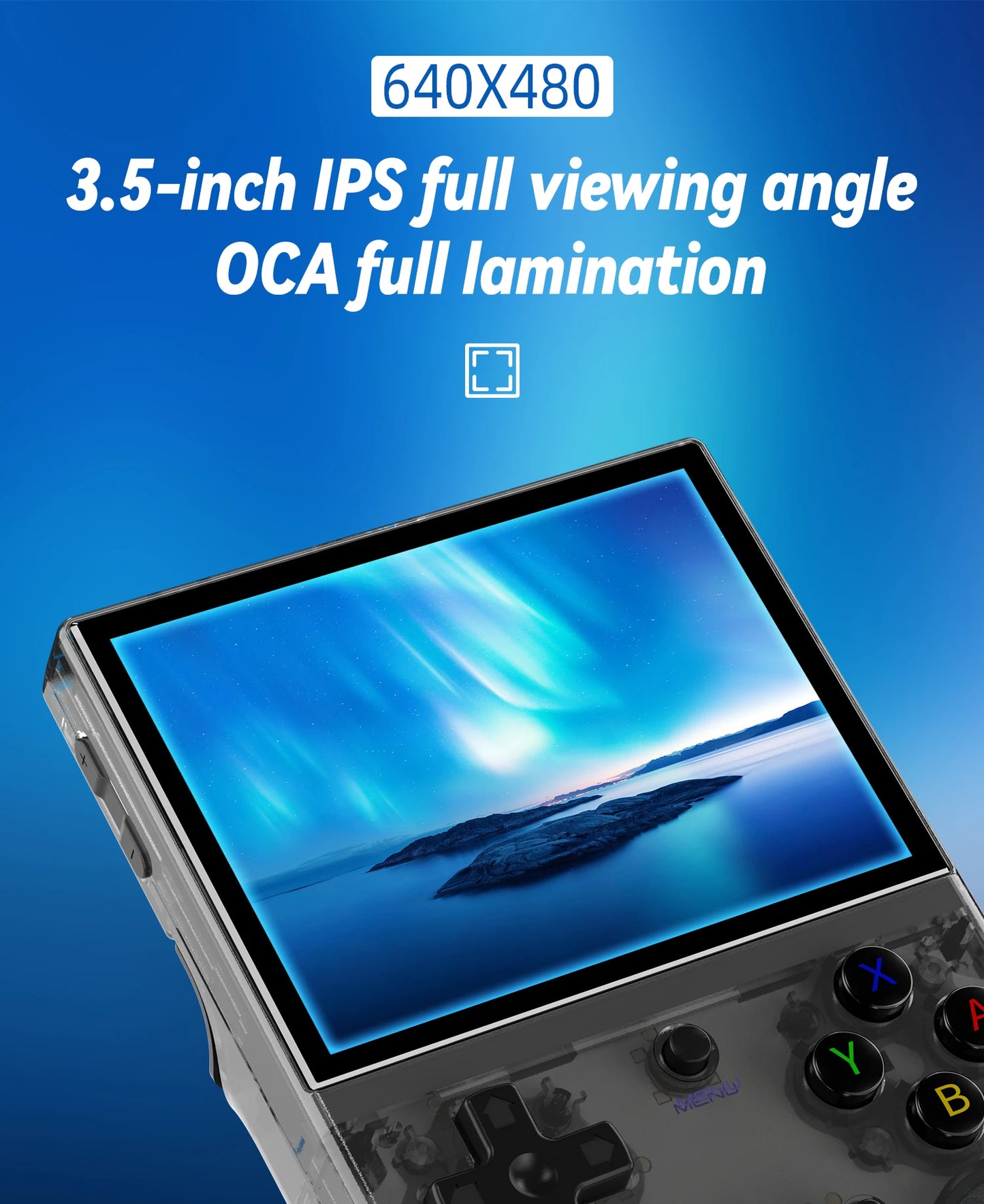 ANBERNIC RG35XX Plus/RG35XX Retro Handheld Game Console 3.5″ IPS Screen Linux Portable Video Game Player Support HD-M-I TV Outpu