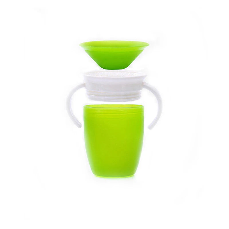 Magic Baby Cups Can Be Turned Baby Learning Drinking Cup Leakproof Child Water Cup Bottle 240ml Copos Learning Cup Baby Cup