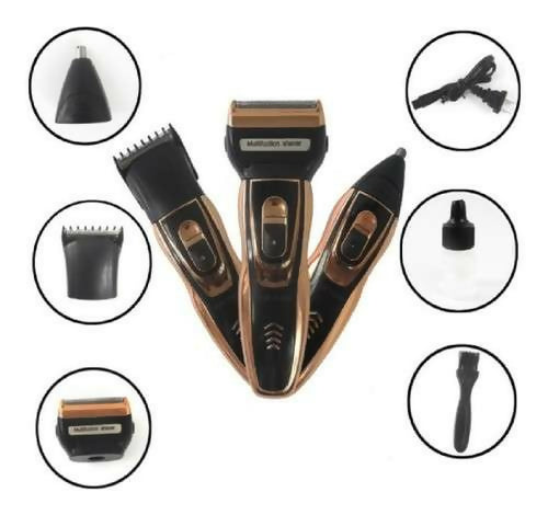 Geemy 3 In 1 Rechargeable Hair Shaving Machine