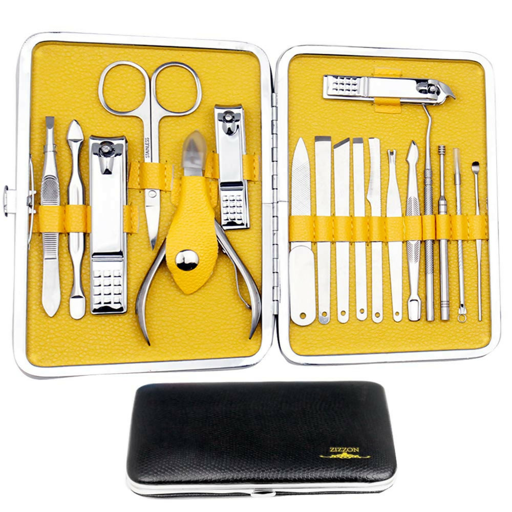 Manicure & Pedicure Set Kit-Home, Salon& Nail Parlour12pcs