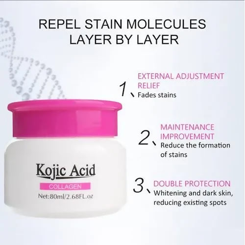 Guanjing Brightening Collagen Kojic Acid Cream 80ml