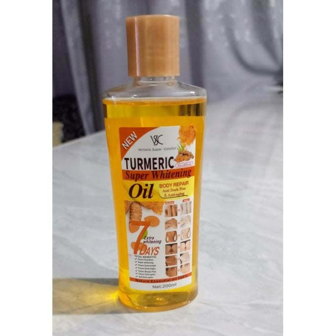 Victoria Turmeric Oil Whitening & Brightening Body Oil