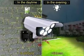 Motion sensor solar lights -3 Modes 77 LED Solar Wall Lamp