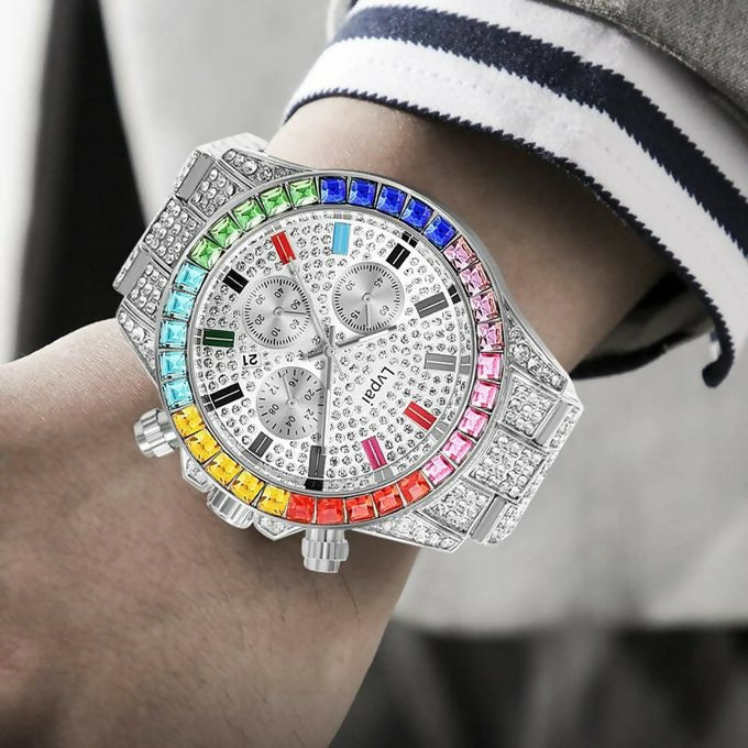 Lvpai Top Brand Watch Luxury Rhinestone