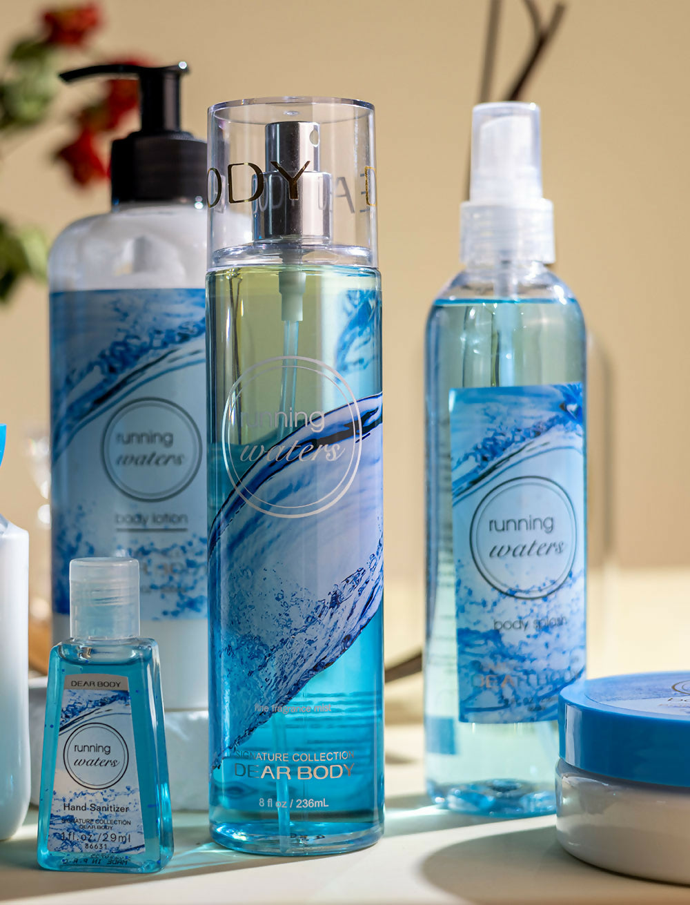Body Luxuries Running Waters Body Splash-236ml
