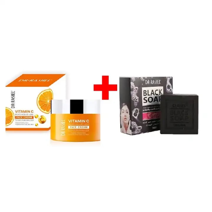 Dr Rashel Cream & Black Soap
