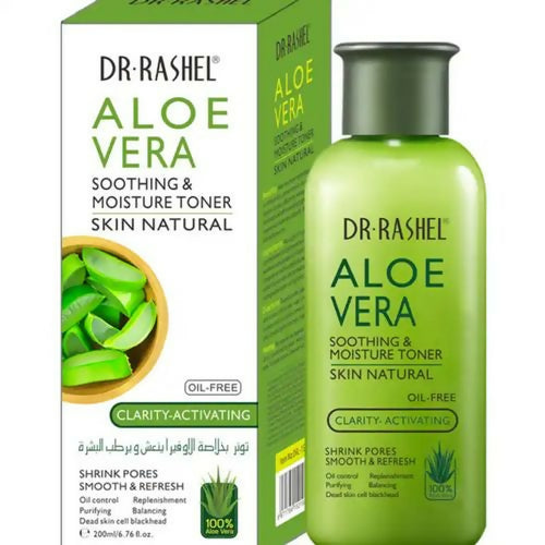 Dr. Rashel Aloe Vera Toner + 3 In 1 Moisturizer + Soothing Soap