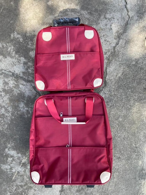 2 in 1 Trolley Bag, Waterproof Travel Suitcase Bag, Large Capacity Multi-functional Water Repellent Trolley Bag, Travel Bag