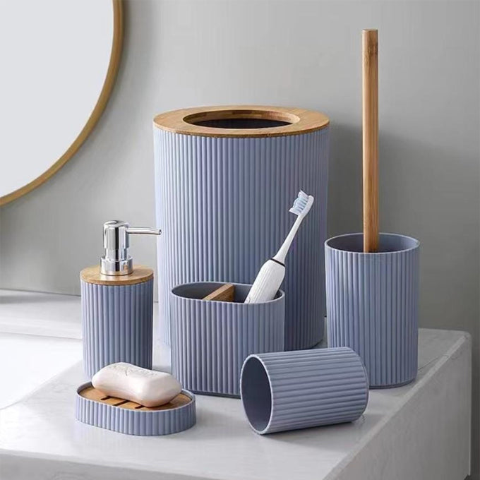 6pcs bathroom set