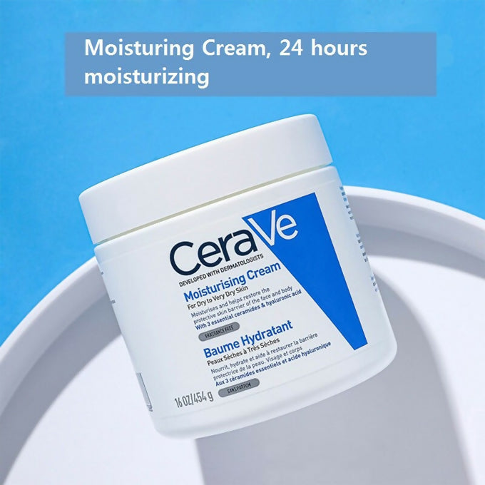 CeraVe Moisturizing Cream For Dry To Very Dry Skin (454g)