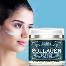 Mabox Collagen Day & Night Anti-Ageing Face Cream-50ml