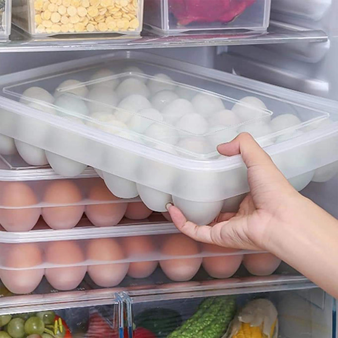 34eggs Egg tray storage container