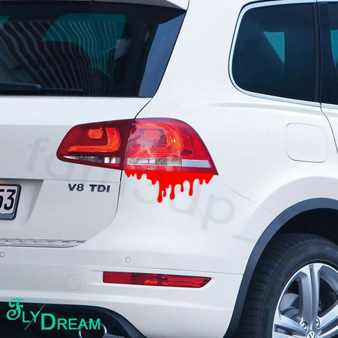 2 x Realistic Dripping Blood Car Sticker – NairoMarket